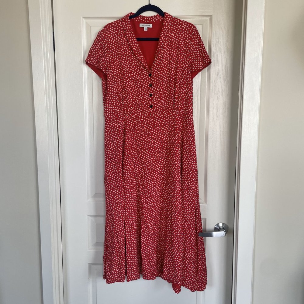 Adele Ditsy Floral Dress